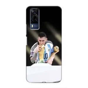 Чехлы Лео Месси Аргентина для Vivo Y51 (2020) (Кубок Мира)