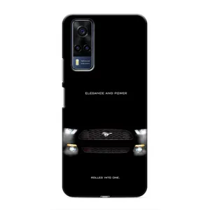 Чохли з тематикою "Круті машини" на Vivo Y51 (2020) (Чорний Land Rover)