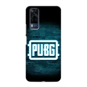 Чохол (TPU) з картинкою "Лого Пабг" на Віво У51 (2020) (Лого PUBG)