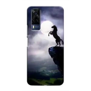 Чехлы с изображением разных животных для Vivo Y51 (2020) (Лошадь)