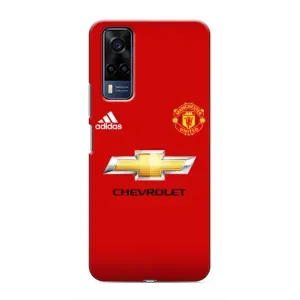 Силиконовые Чехлы принт Футбол на Vivo Y51 (2020) (Man United)