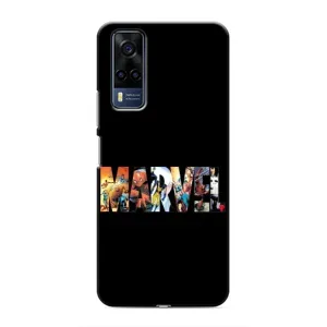 Силиконовый Чехол для Vivo Y51 (2020) (MARVEL)