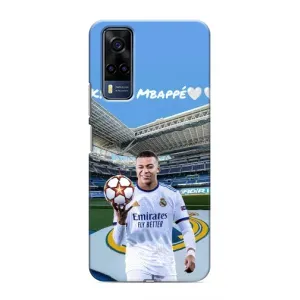 Чехол (TPU) с Футболистом на Vivo Y51 (2020) (Mbappe Real)