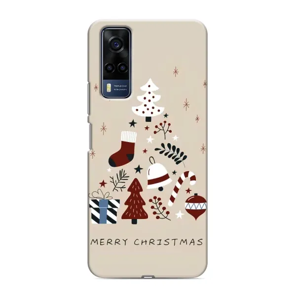 Чехол с рисунком «Merry Christmas» для Vivo Y51 (2020) Чехол с рисунком «Merry Christmas» для Vivo Y51 (2020)