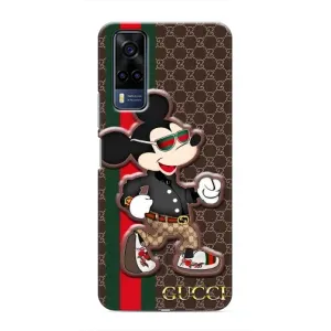 Чехлы Бренд GUCCI для Vivo Y51 (2020) (Маус Гуччи)