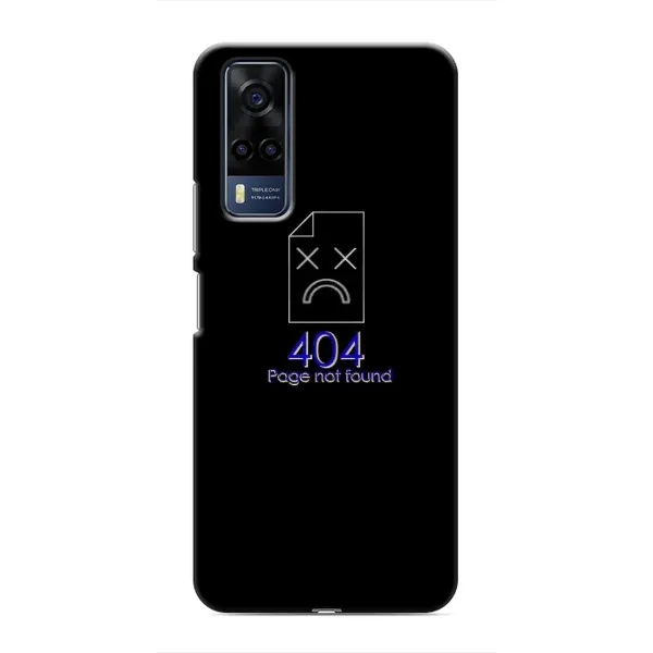 Чехол с рисунком «Ошибка 404» для Vivo Y51 (2020) Чехол с рисунком «Ошибка 404» для Vivo Y51 (2020)