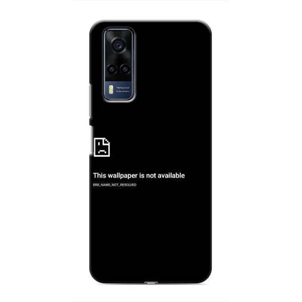Чехол с рисунком «Ошибка» для Vivo Y51 (2020) Чехол с рисунком «Ошибка» для Vivo Y51 (2020)