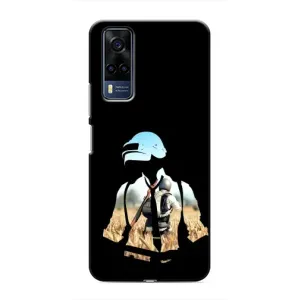 Чохол з картинкою "Герой Pubg" на Vivo Y51 (2020) (Пубг мен)