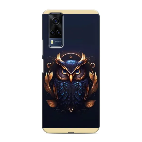 Чехол с рисунком «Стильная Сова» для Vivo Y51 (2020)