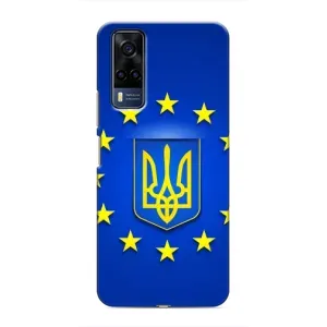 Чехол с Украинской символикой на Виво У51 (2020) (Украина это Европа)