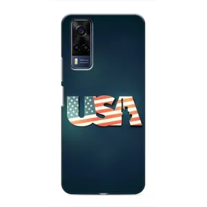 Чохол Прапор USA для Vivo Y51 (2020) (USA)