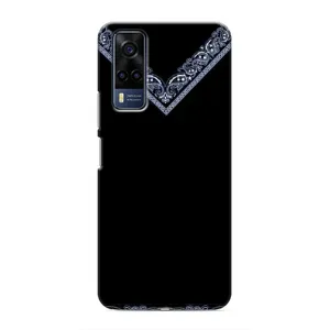 Силиконовый Чехол на Vivo Y51 (2020) (Воротник вышиванки)