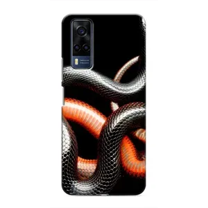 Чехлы с изображением разных животных для Vivo Y51 (2020) (Змея)