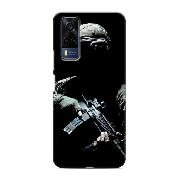 Чехол с рисунком «ЗСУ снайпер» для Vivo Y51 (2020)