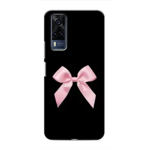 Чехол банты для VIVO Y53S (Бант на черном)