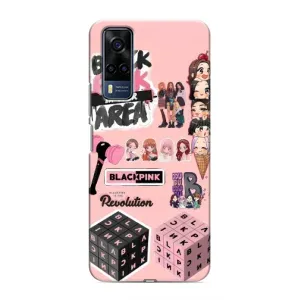 Чохли з картинкою для VIVO Y53S (BLACK PINK колаж)