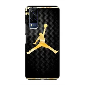Силиконовый Чехол Nike Air Jordan на Виво Y53S (Джордан 23)