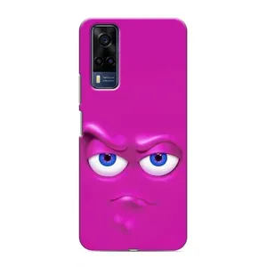 Силиконовые Чехлы (смешные стикеры) для VIVO Y53S (Хитрая мордочка)