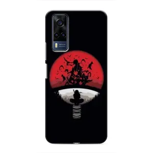 Чехлы с картинкой Итачи Учиха на VIVO Y53S (Итачи на черном)