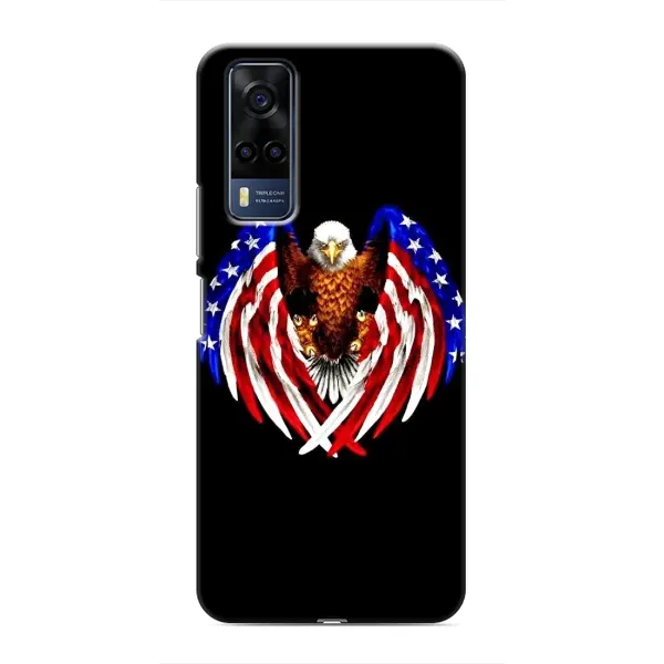 Чехол с рисунком «Крылья США» для Vivo Y53S Чехол с рисунком «Крылья США» для Vivo Y53S