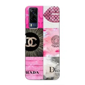 Чехол (Dior, Prada, YSL, Chanel) для VIVO Y53S (Модница)