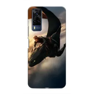Чехол дракон Беззубик для VIVO Y53S (Полет Беззубика)