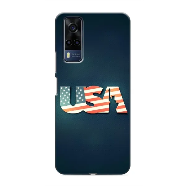 Чехол с рисунком «USA» для Vivo Y53S Чехол с рисунком «USA» для Vivo Y53S