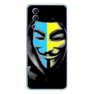 Чехол с Украинской символикой на Виво У72 (Анонимус патриот)