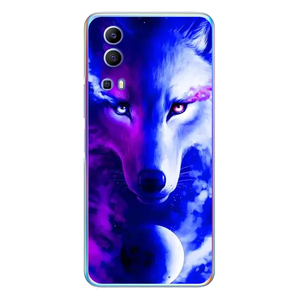 Чехол с рисунком «Арт-Волк» для Vivo Y72 Чехол с рисунком «Арт-Волк» для Vivo Y72