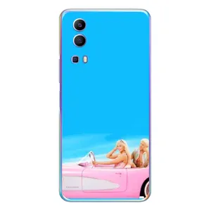 Силиконовый Чехол Барби Фильм на Vivo Y72 (Барби и Кен)