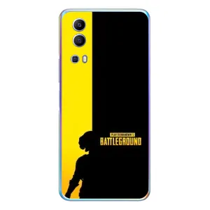 Чехол (TPU) с картинкой "Лого Пабг" на Виво У72 (Battlegrounds)