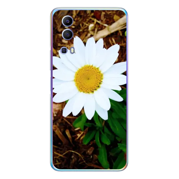Чехол с рисунком «Белая ромашка» для Vivo Y72 Чехол с рисунком «Белая ромашка» для Vivo Y72