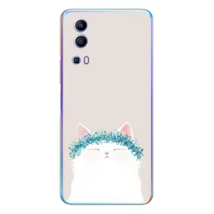 Чохол на тематику: Коти для Vivo Y72 (Білий котик)