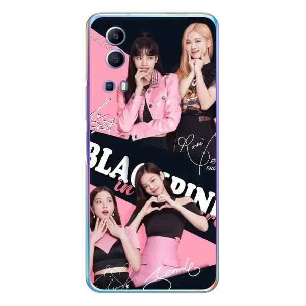 Чехол с рисунком «BLACKPINK» для Vivo Y72 Чехол с рисунком «BLACKPINK» для Vivo Y72