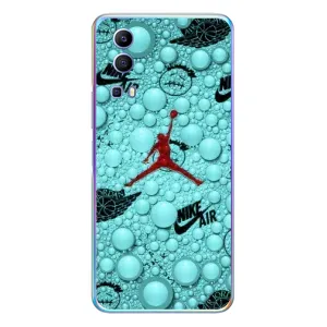 Силиконовый Чехол Nike Air Jordan на Виво У72 (Джордан Найк)