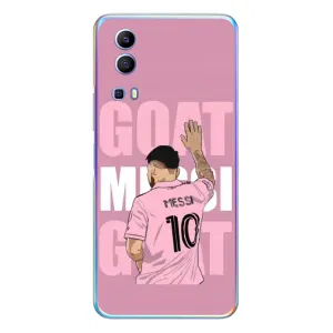 Чехлы Лео Месси в Майами на Vivo Y72 (GOAT MESSI)