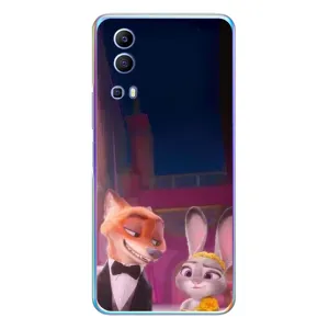 Силиконовый чехол с принтом Зоотрополіс для Vivo Y72 (Главные герои)