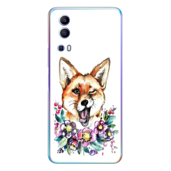 Чехол с рисунком «Хитрая лиса» для Vivo Y72 Чехол с рисунком «Хитрая лиса» для Vivo Y72