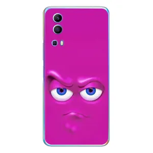 Силиконовые Чехлы (смешные стикеры) для Vivo Y72 (Хитрая мордочка)