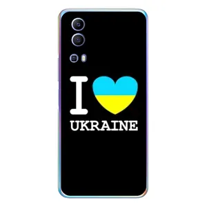 Чехол с Украинской символикой на Виво У72 (I Love Ukraine)