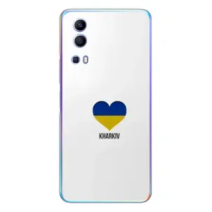 Чехлы силиконовые (Город Харьков) на Виво У72 (Kharkiv)