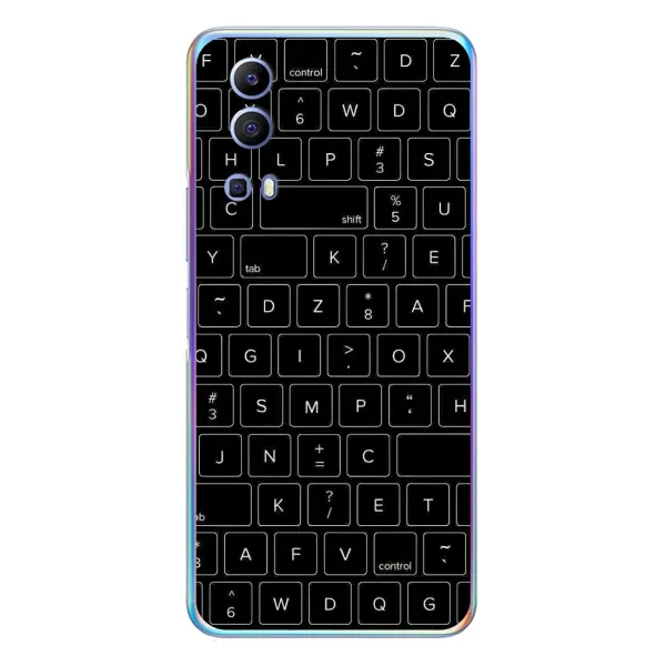 Чехол с рисунком «Клавиатура» для Vivo Y72 Чехол с рисунком «Клавиатура» для Vivo Y72