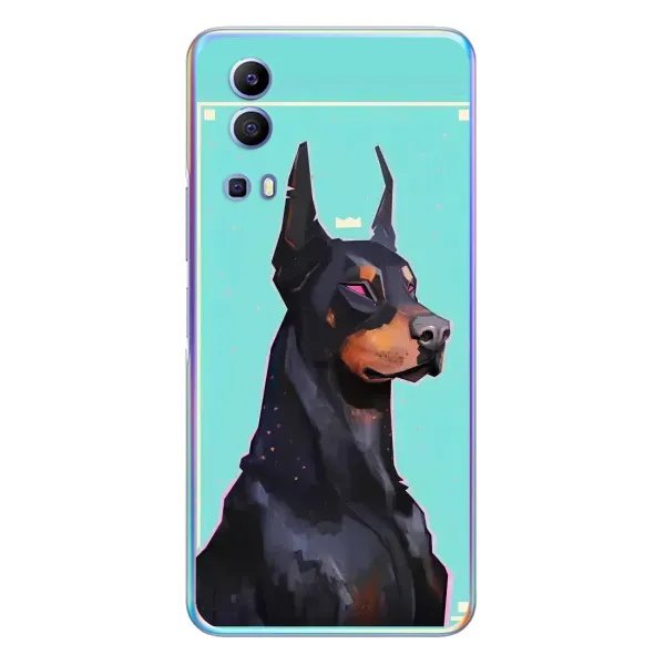 Чехол с рисунком «Король доберман» для Vivo Y72 Чехол с рисунком «Король доберман» для Vivo Y72
