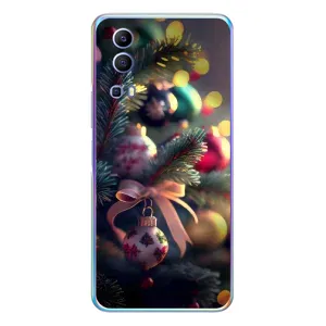 Чехлы на Новый Год Vivo Y72 (Красивая елочка)