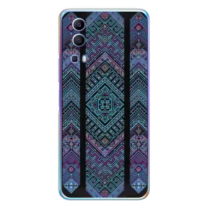 Силиконовый Чехол на Vivo Y72 (Крутой орнамент)