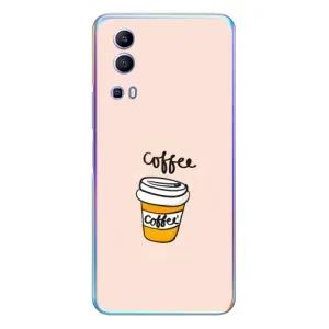 Чехол с изображением вкусной еды для Vivo Y72 (Кружка кофе)