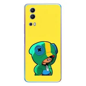 Чехол Бравл Старс для Vivo Y72 (Леон (LEON))