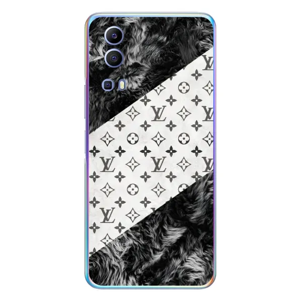 Чехол с рисунком «LV на белом» для Vivo Y72 Чехол с рисунком «LV на белом» для Vivo Y72