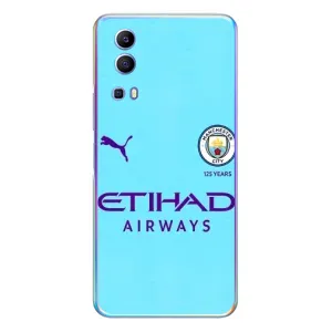 Силиконовые Чехлы принт Футбол на Vivo Y72 (Man City)