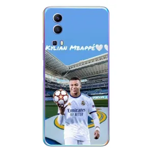 Чехол (TPU) с Футболистом на Vivo Y72 (Mbappe Real)